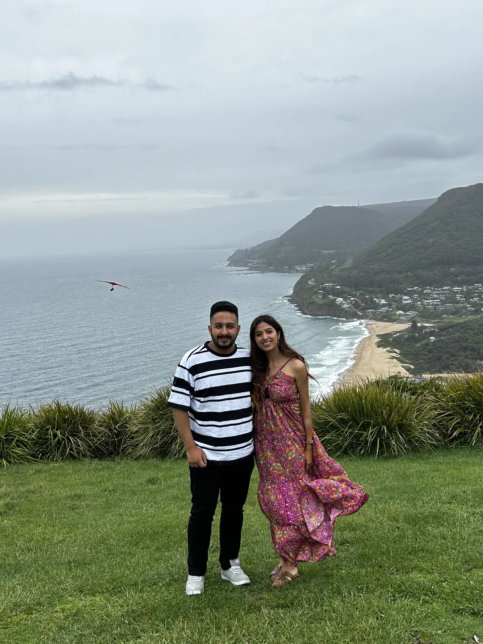 Along the coast