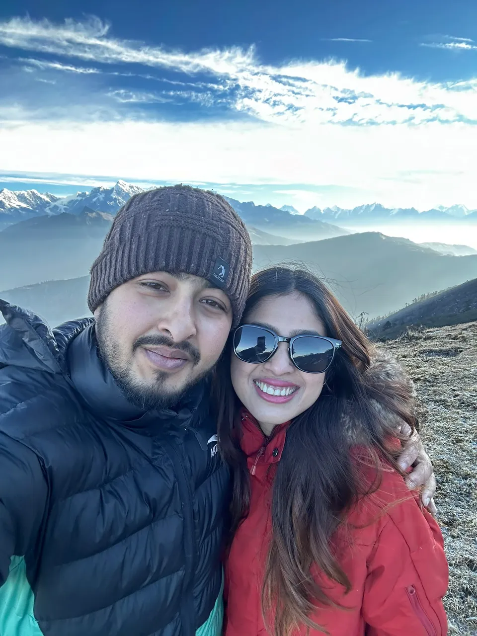 Above the clouds